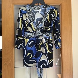 Maternity knit blouse